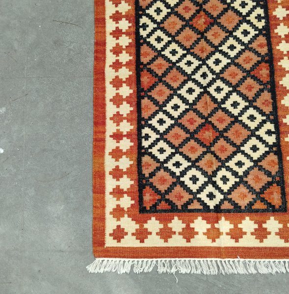 Woollen Dhurrie Rug Carpet