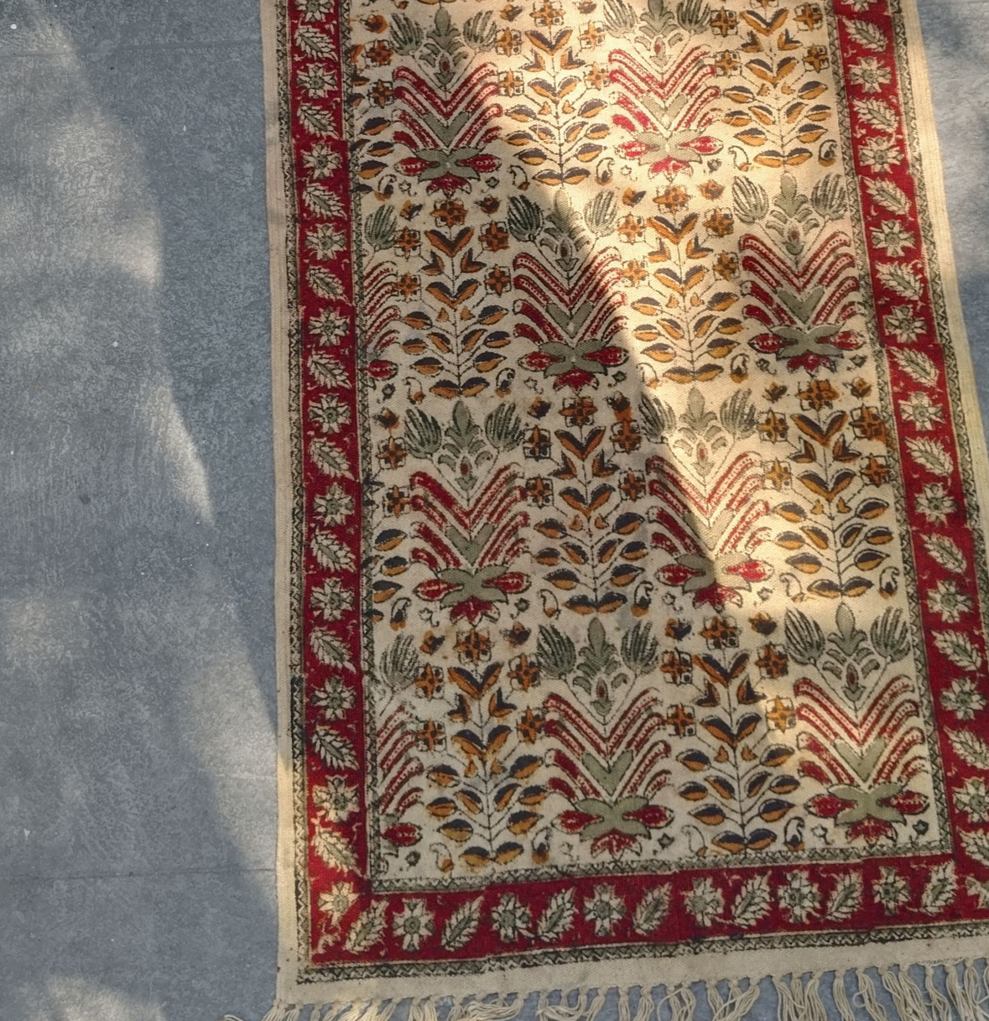 Kalamkari Cotton Carpet