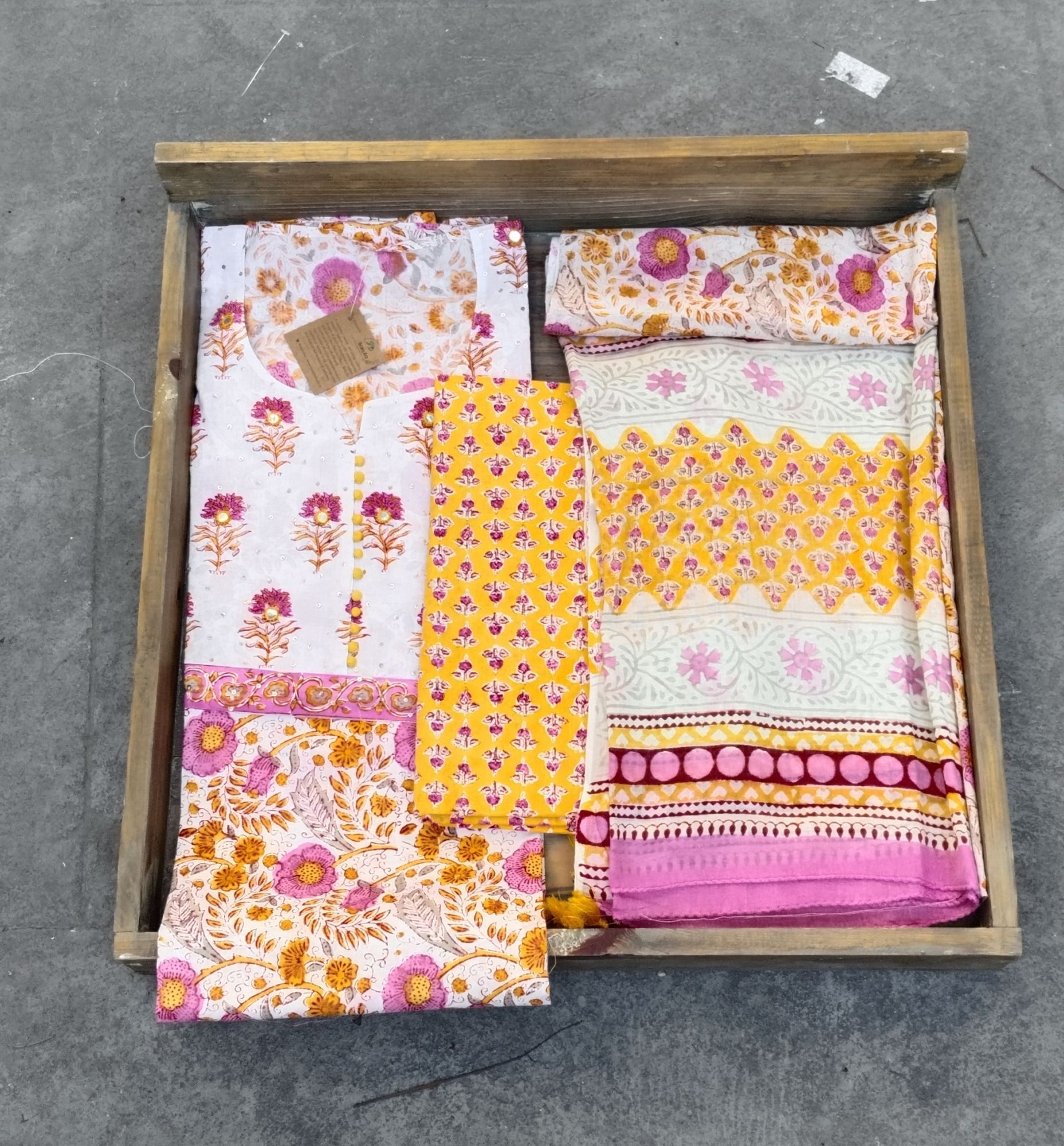 Cotton Unstitched Dress Material