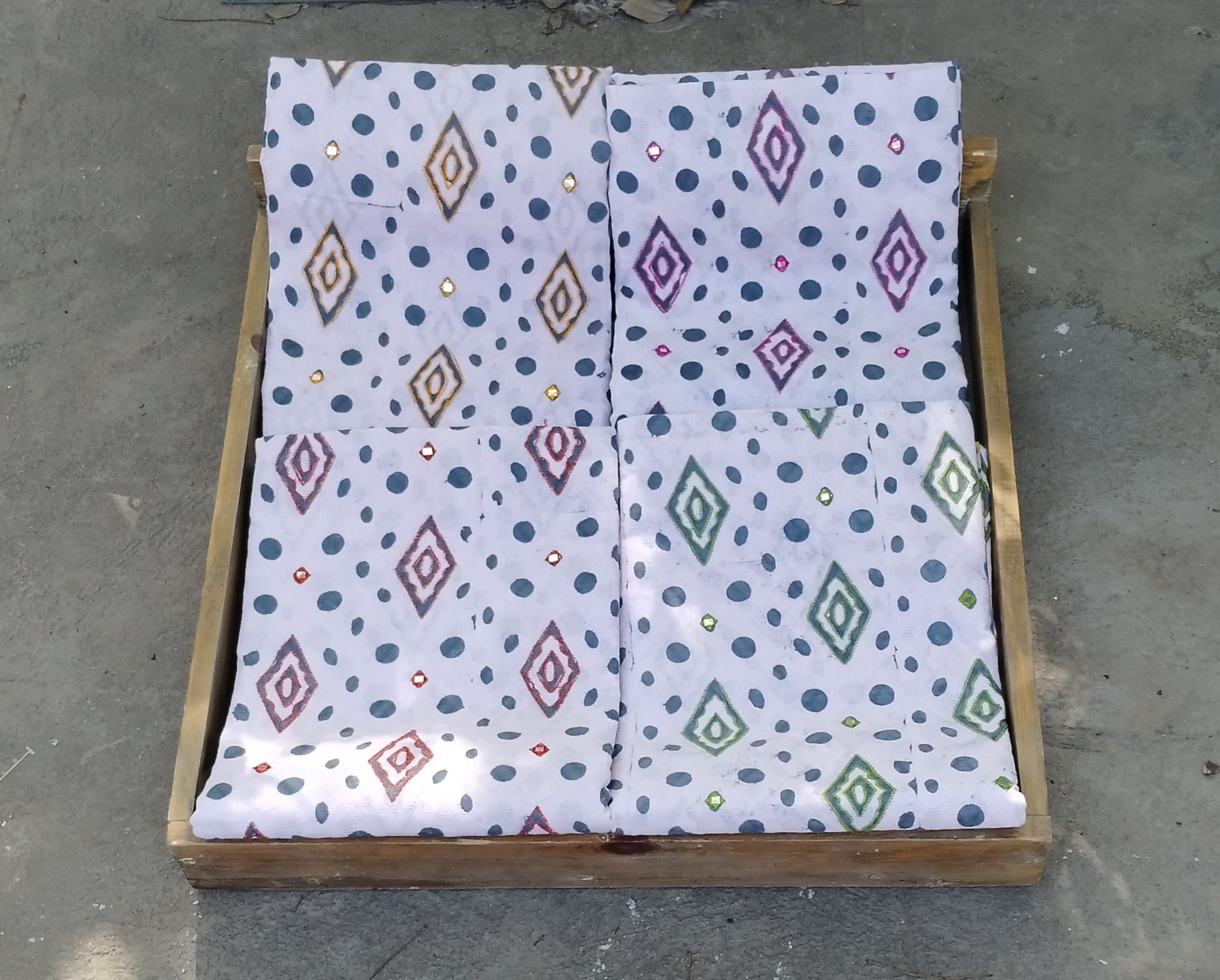 Cotton Unstitched Dress Material