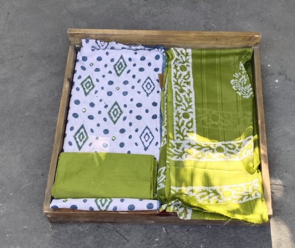 Cotton Unstitched Dress Material