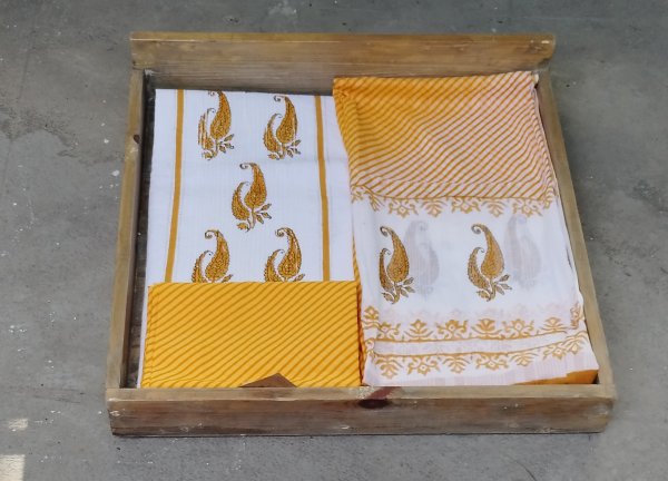 Cotton Unstitched Dress Material