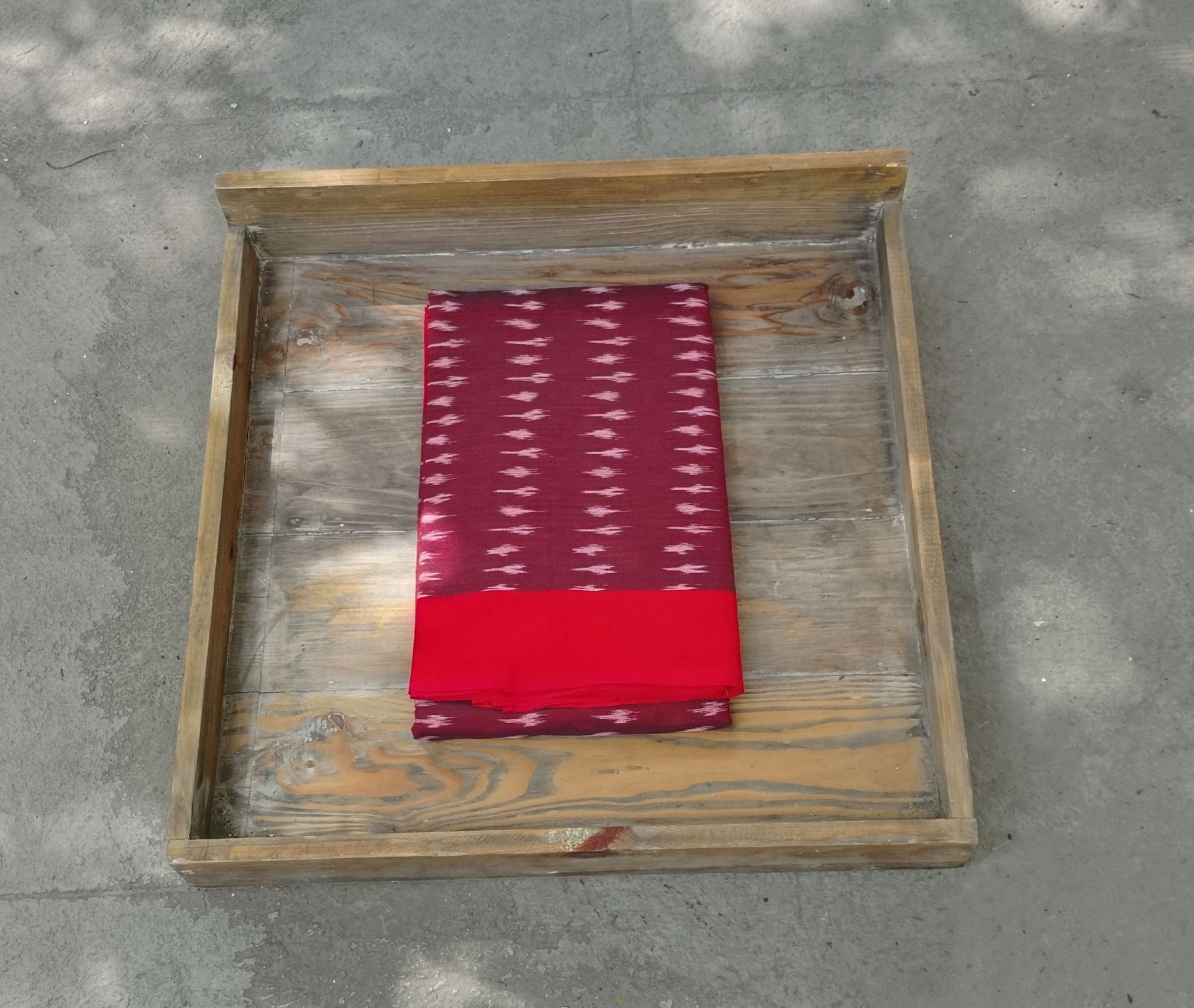 Pochampalli Ikkat Cotton Saree