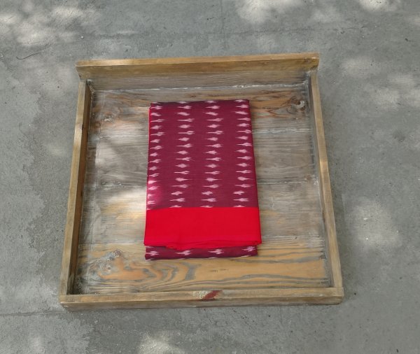 Pochampalli Ikkat Cotton Saree