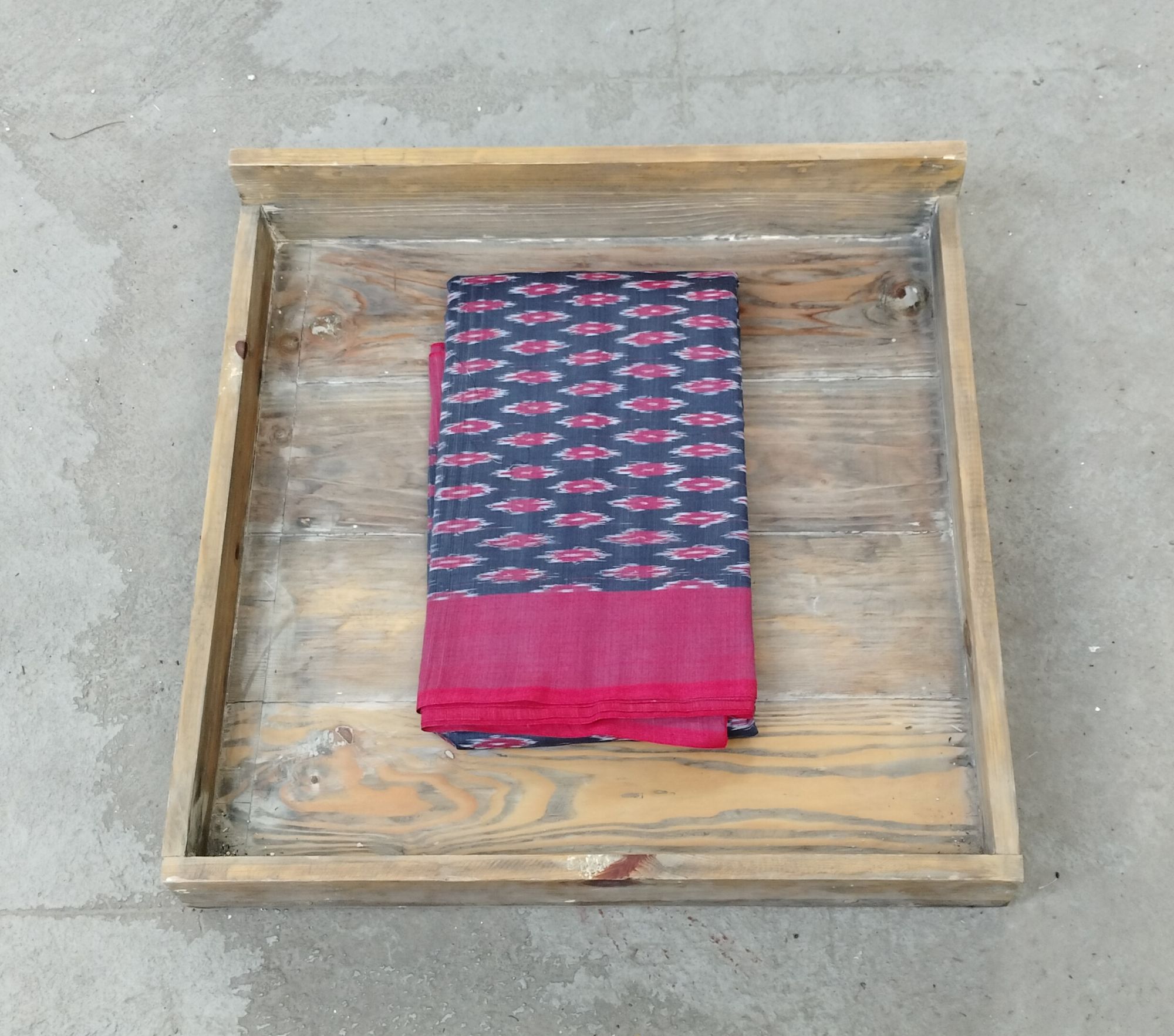 Pochampalli Ikkat Cotton Saree