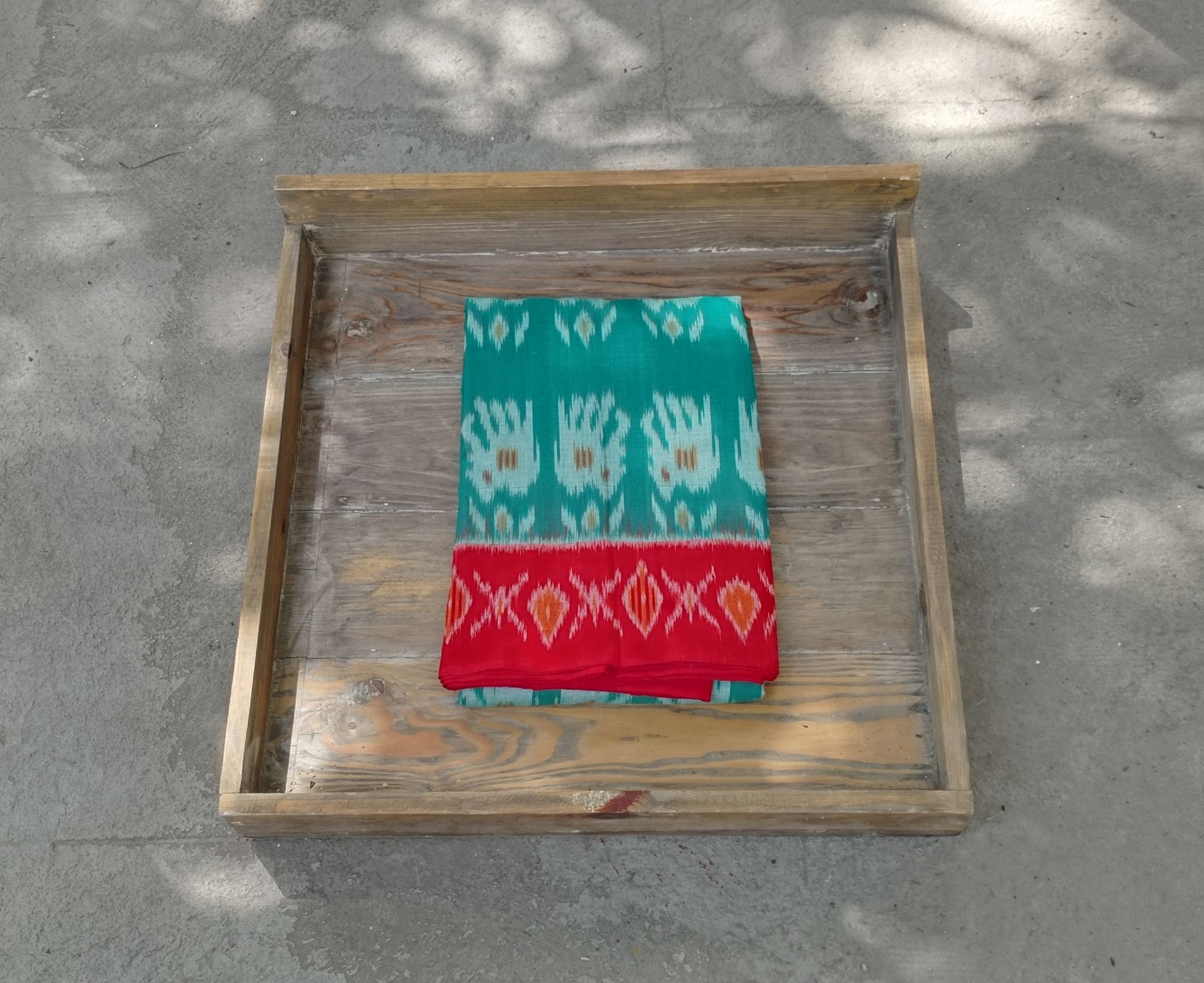 Pochampalli Ikkat Cotton Saree