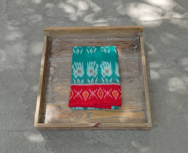 Pochampalli Ikkat Cotton Saree