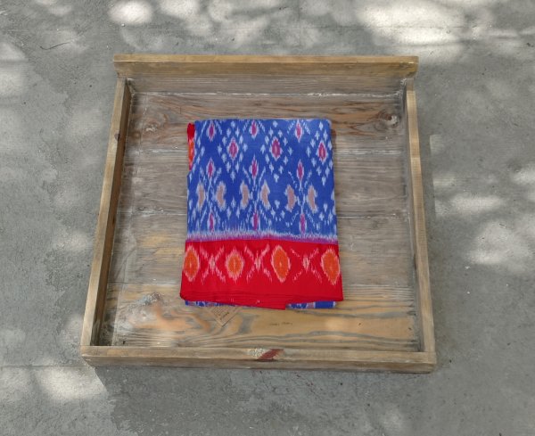 Pochampalli Ikkat Cotton Saree