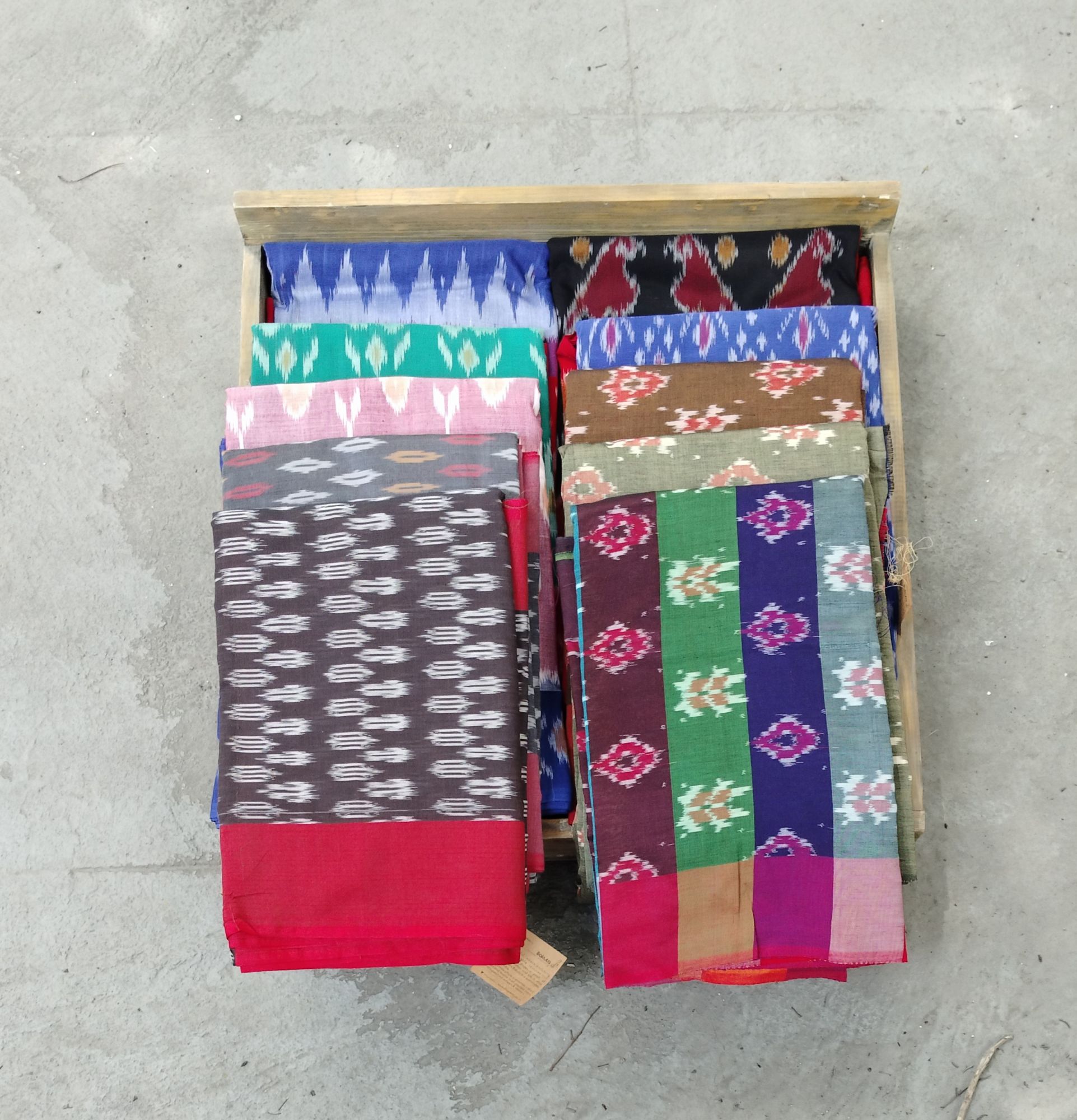 Pochampalli Ikkat Cotton Saree
