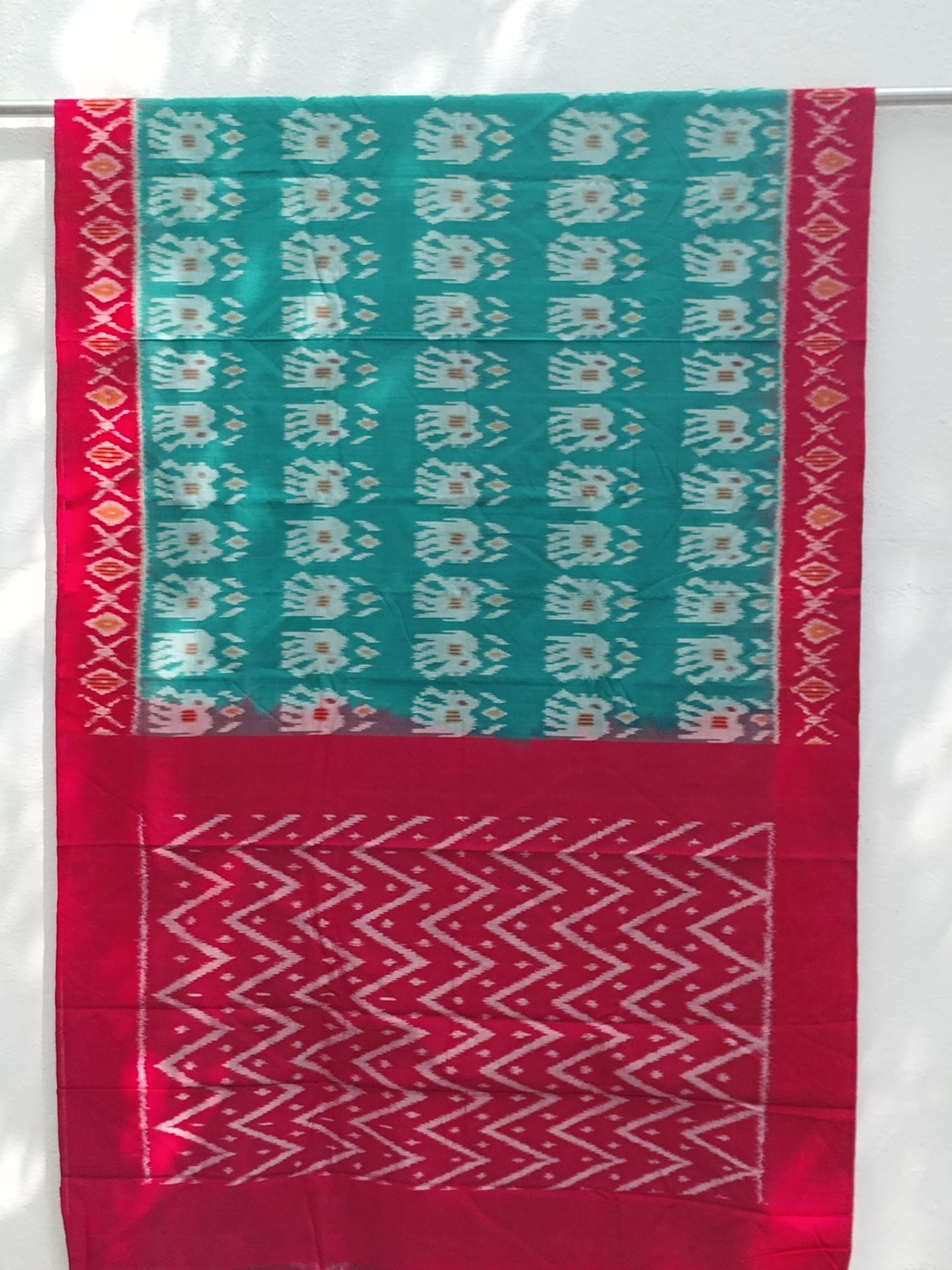 Pochampalli Ikkat Cotton Saree