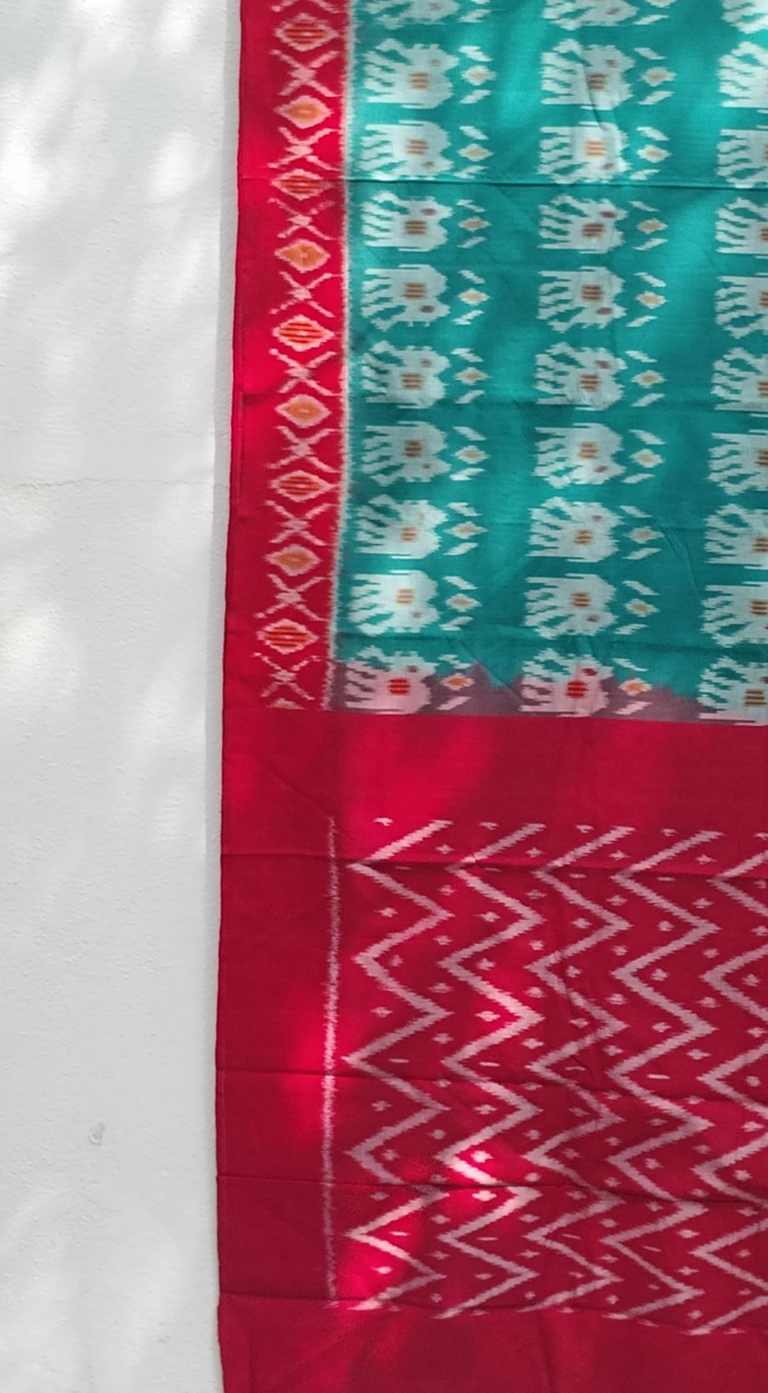 Pochampalli Ikkat Cotton Saree