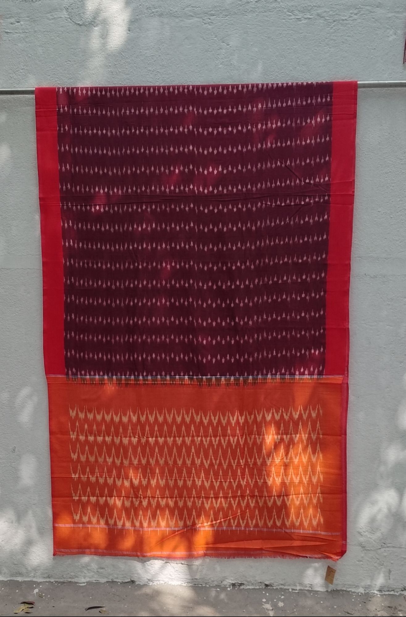 Pochampalli Ikkat Cotton Saree