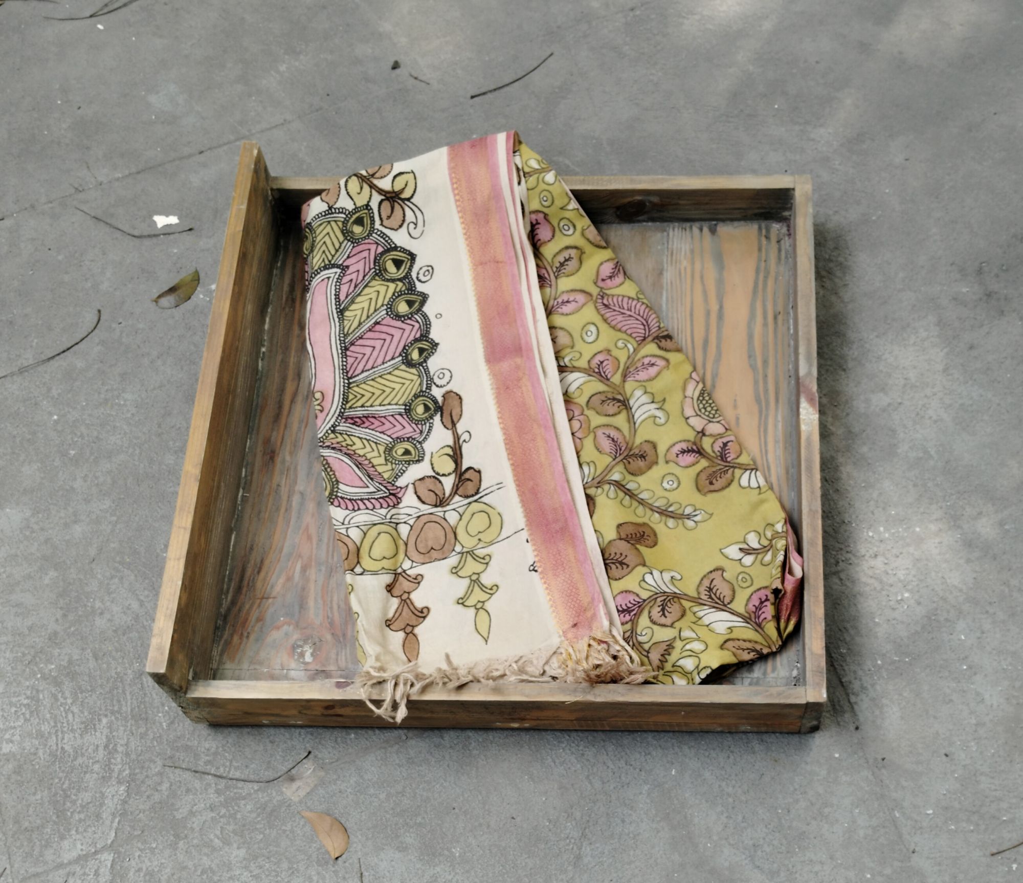 Silk Kalamkari Dupatta