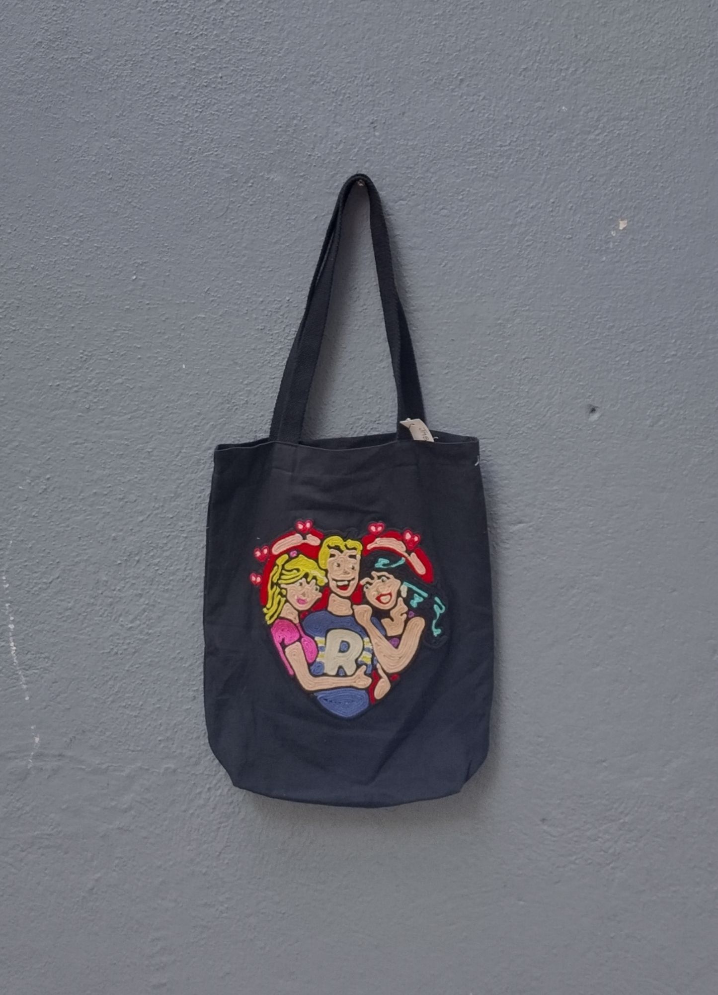 Cotton Hand Work Tote Bag