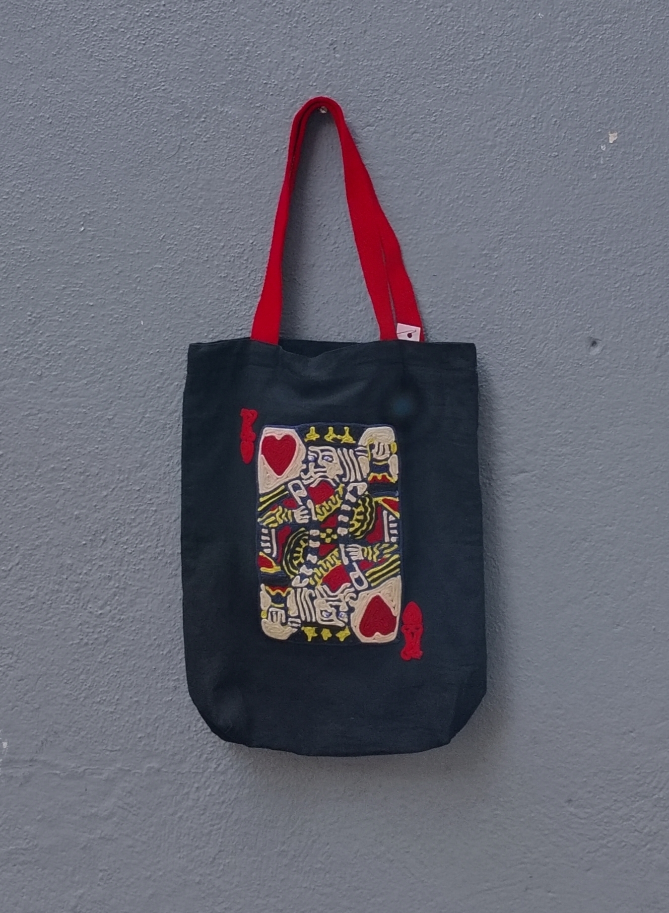 Cotton Hand Work Tote Bag