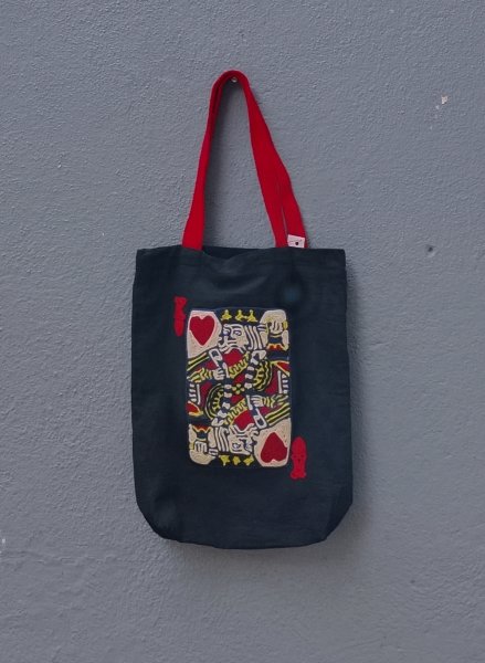 Cotton Hand Work Tote Bag