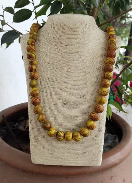 Naga Glass Beads neckpiece