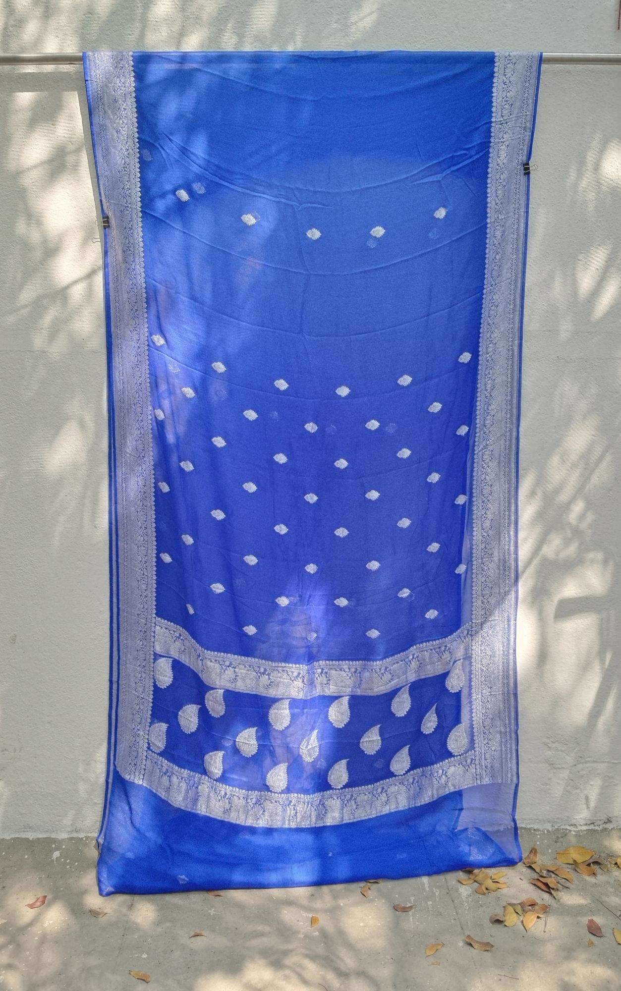 Pure Chiffon Khaddi Banarasi Saree