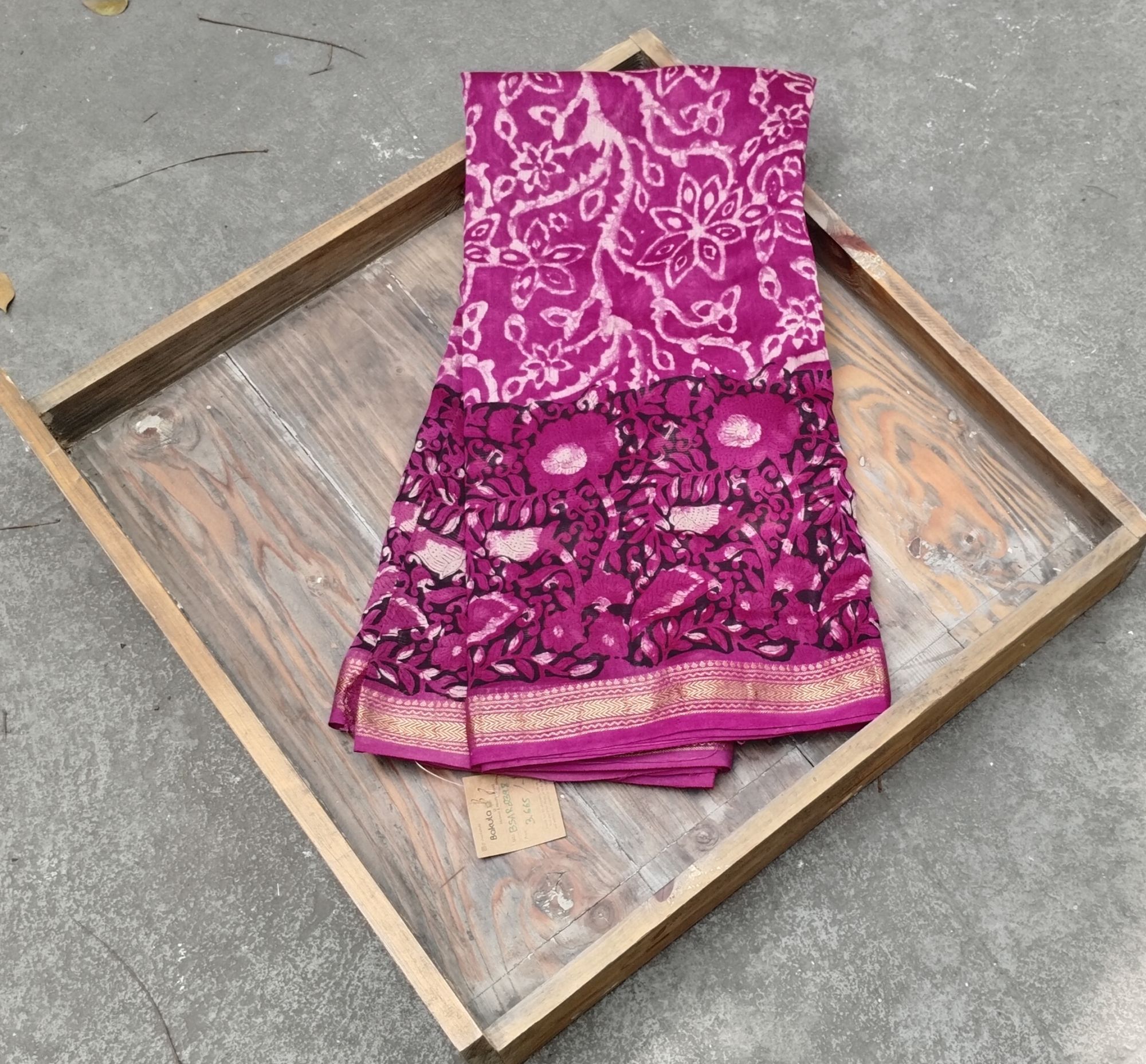 Maheshwari Silk Saree