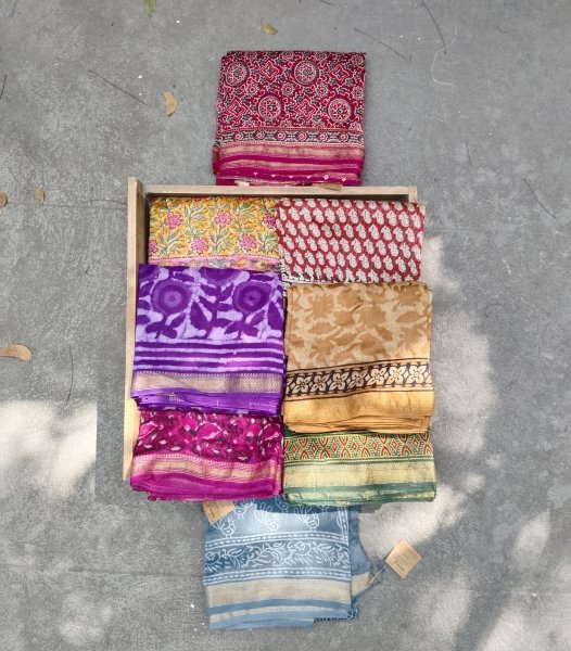 Maheshwari Silk Saree