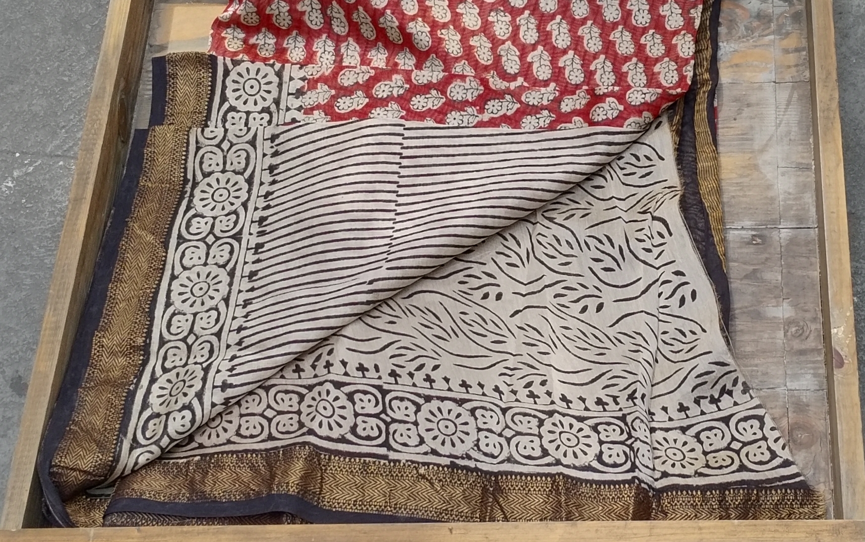 Maheshwari Silk Saree