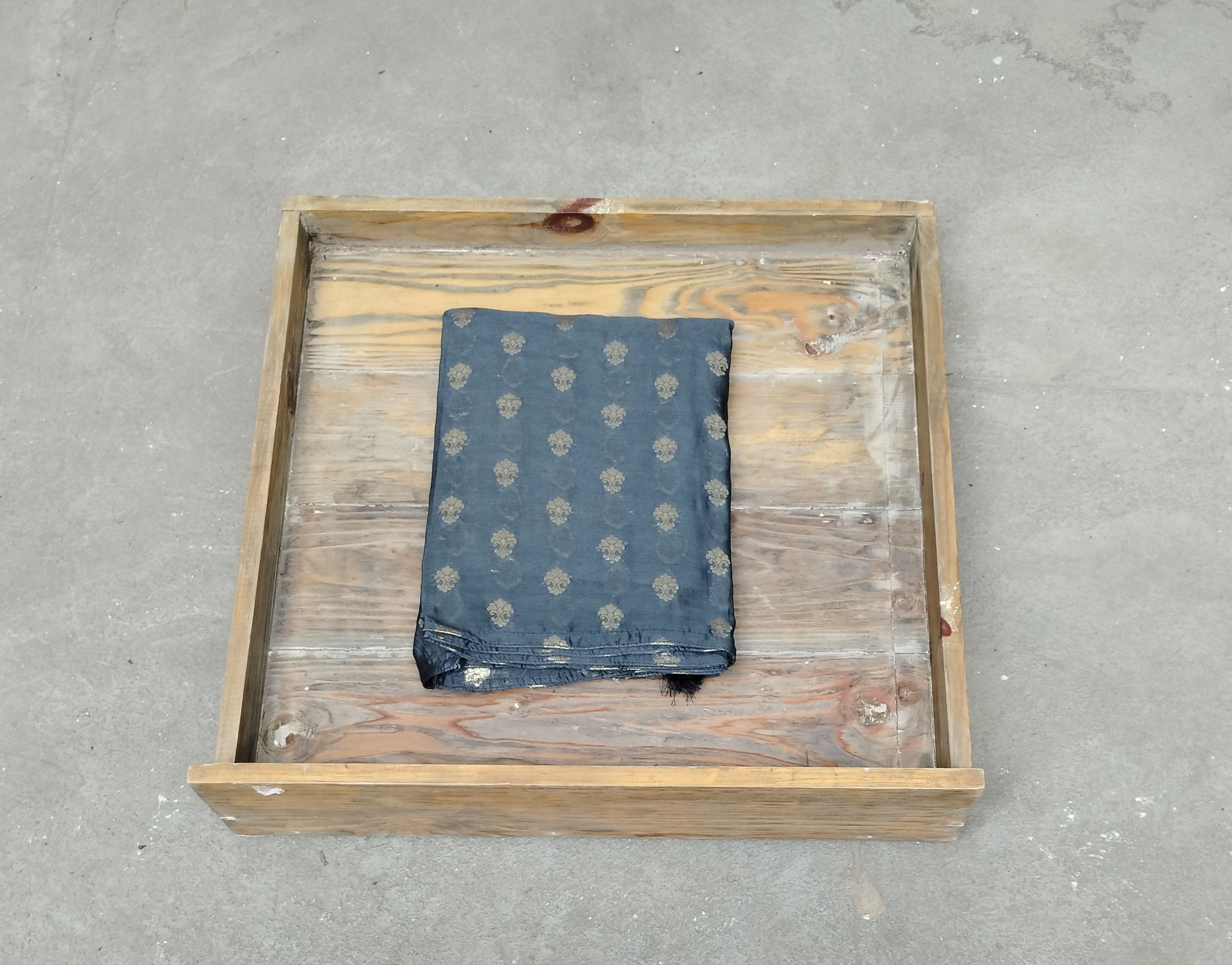 Chanderi Silk Unstitched Dress Material