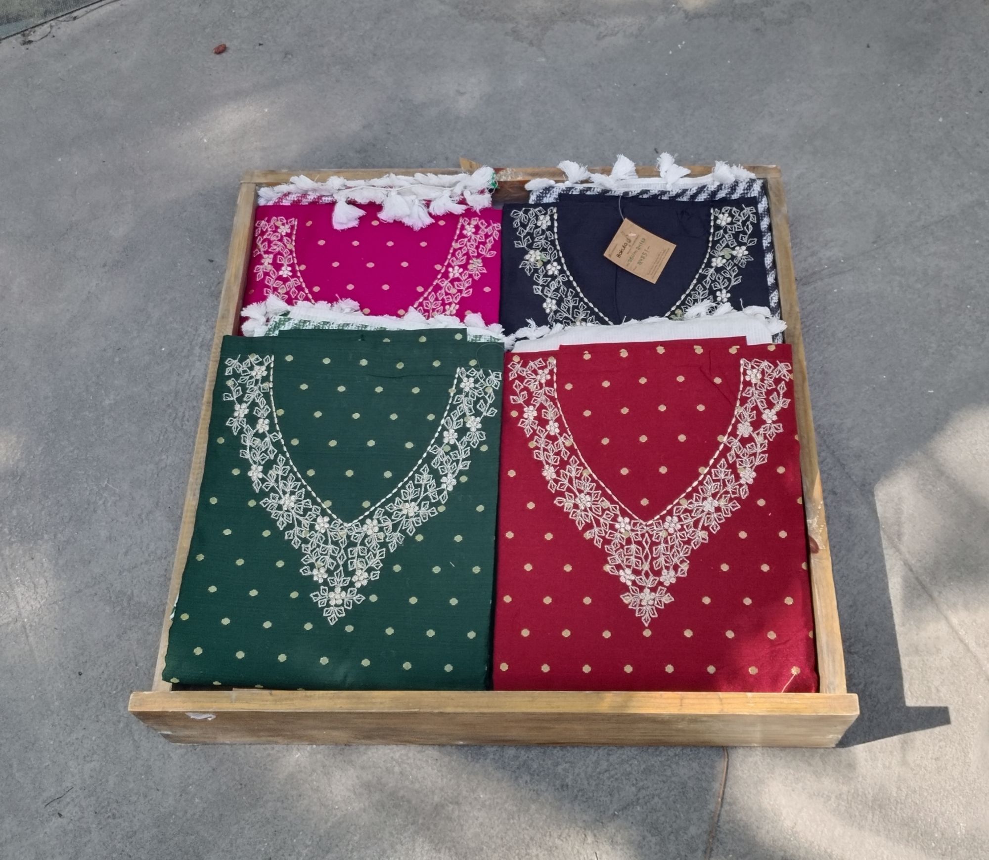 Cotton Silk Unstitched Dress Material