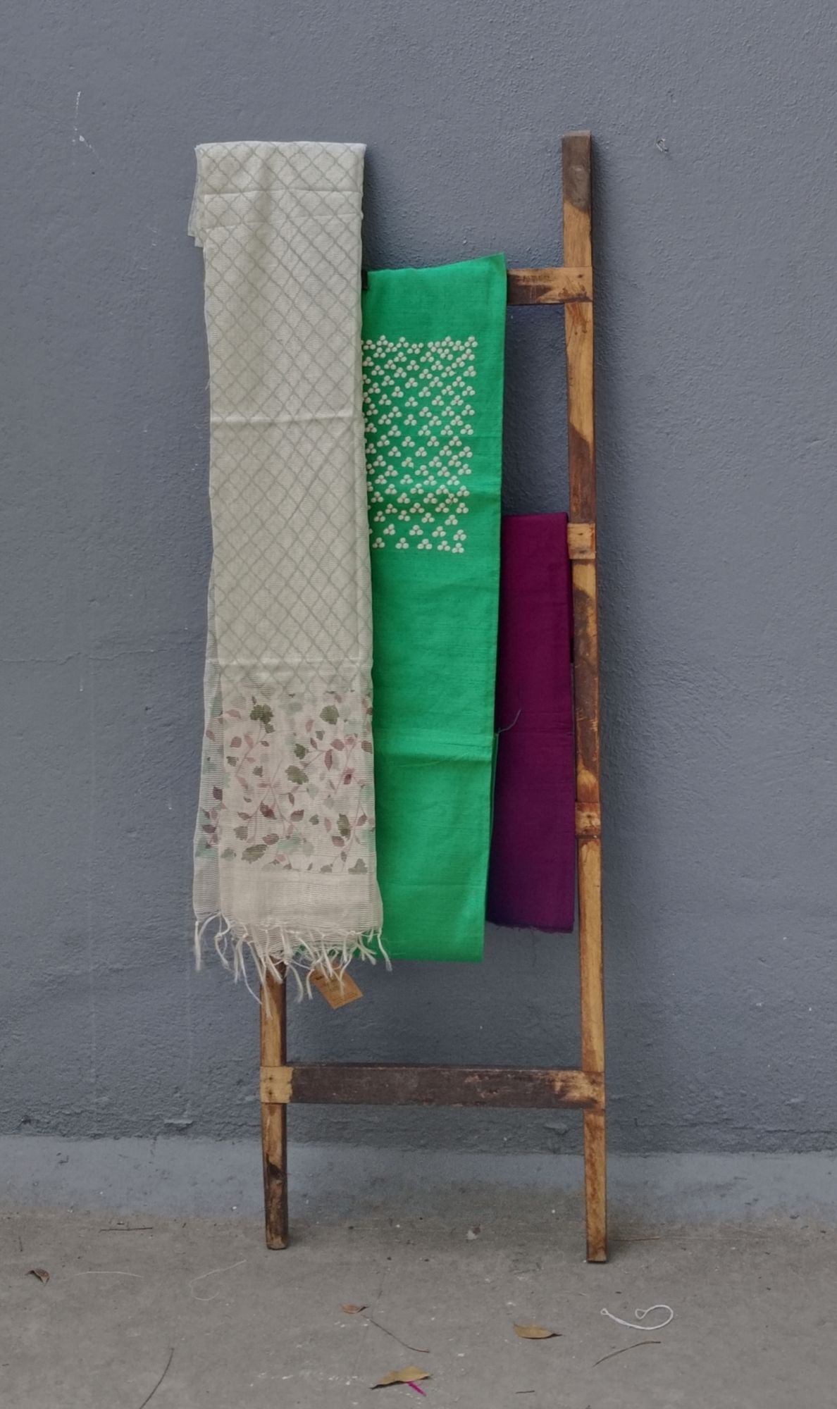 Cotton Silk Unstitched Dress Materials Material