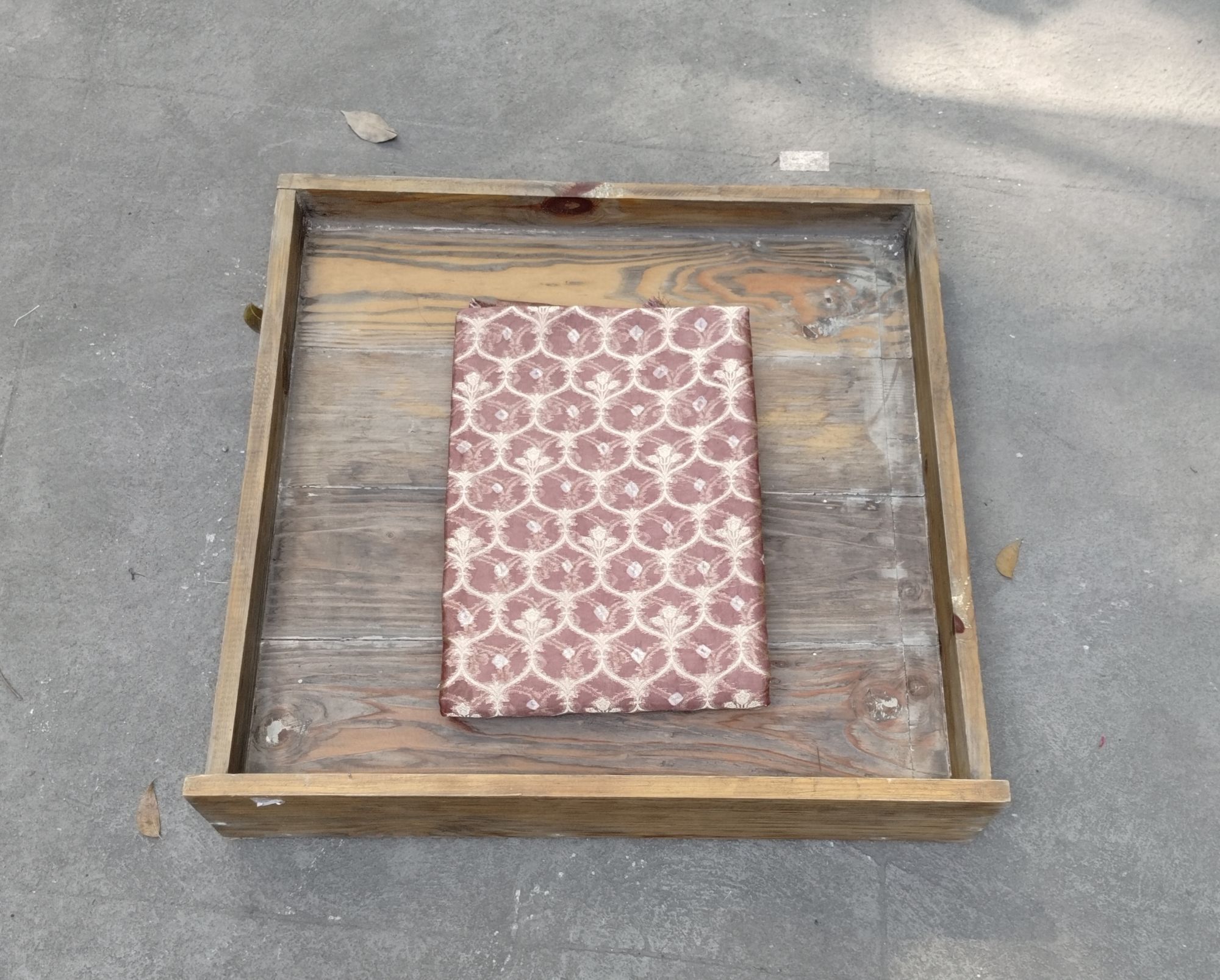 Banarasi Silk unstitched Dress Material