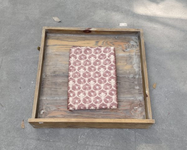 Banarasi Silk unstitched Dress Material