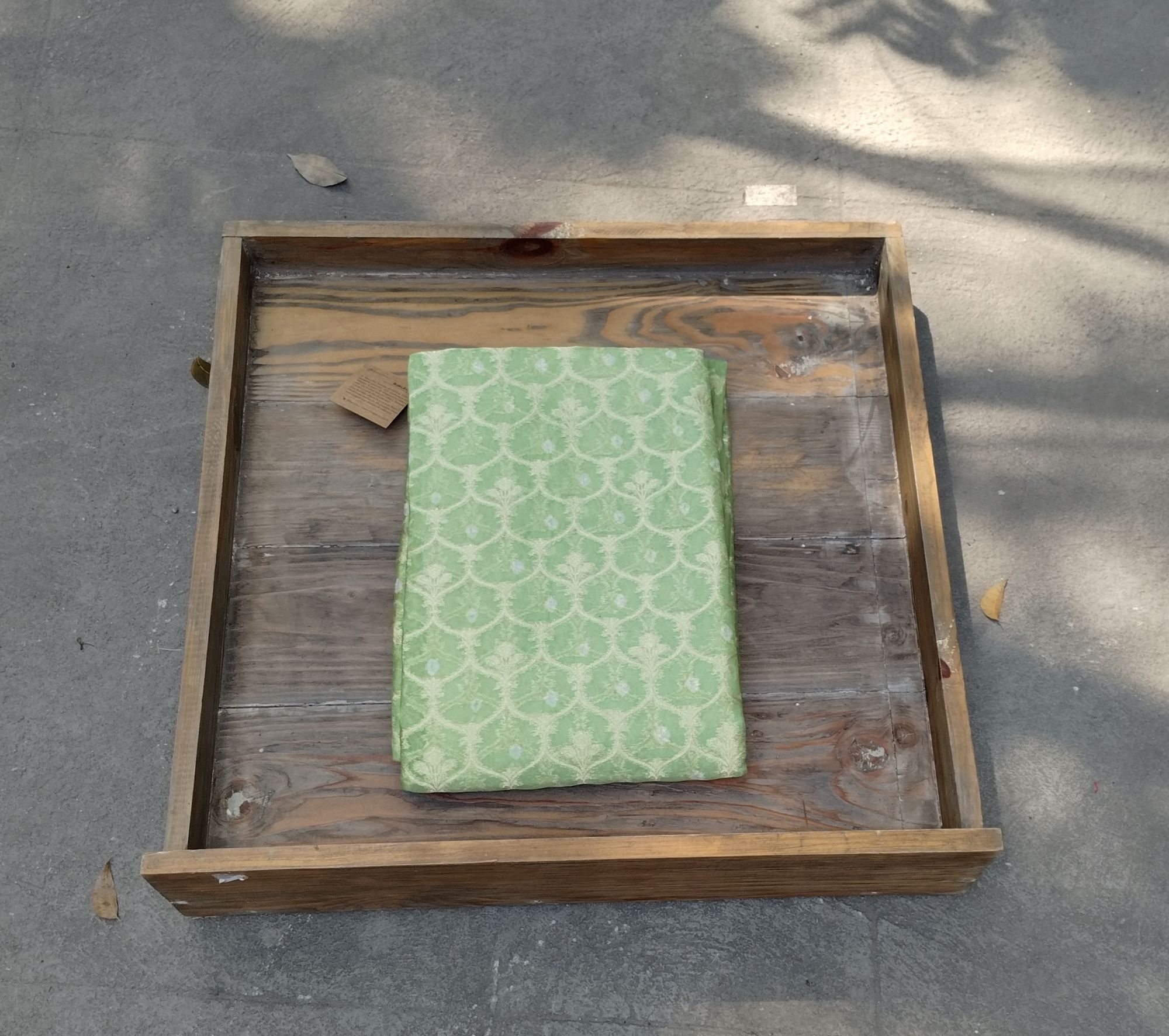 Banarasi Silk unstitched Dress Material