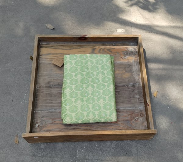 Banarasi Silk unstitched Dress Material