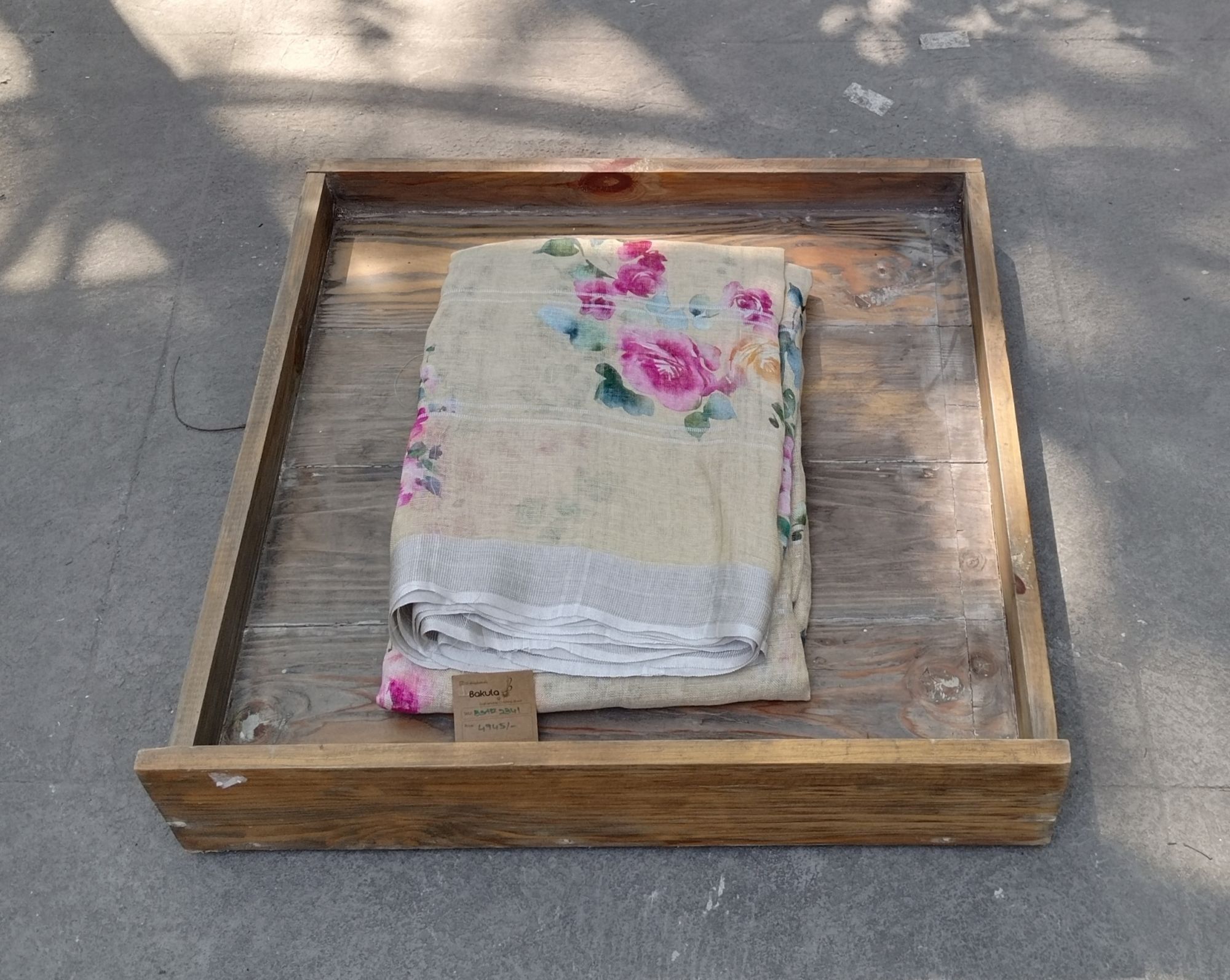 Lenin Digital Print Saree