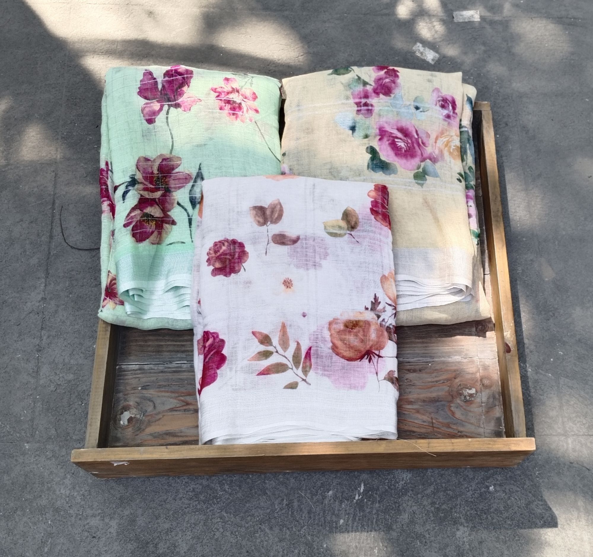 Lenin Digital Print Saree