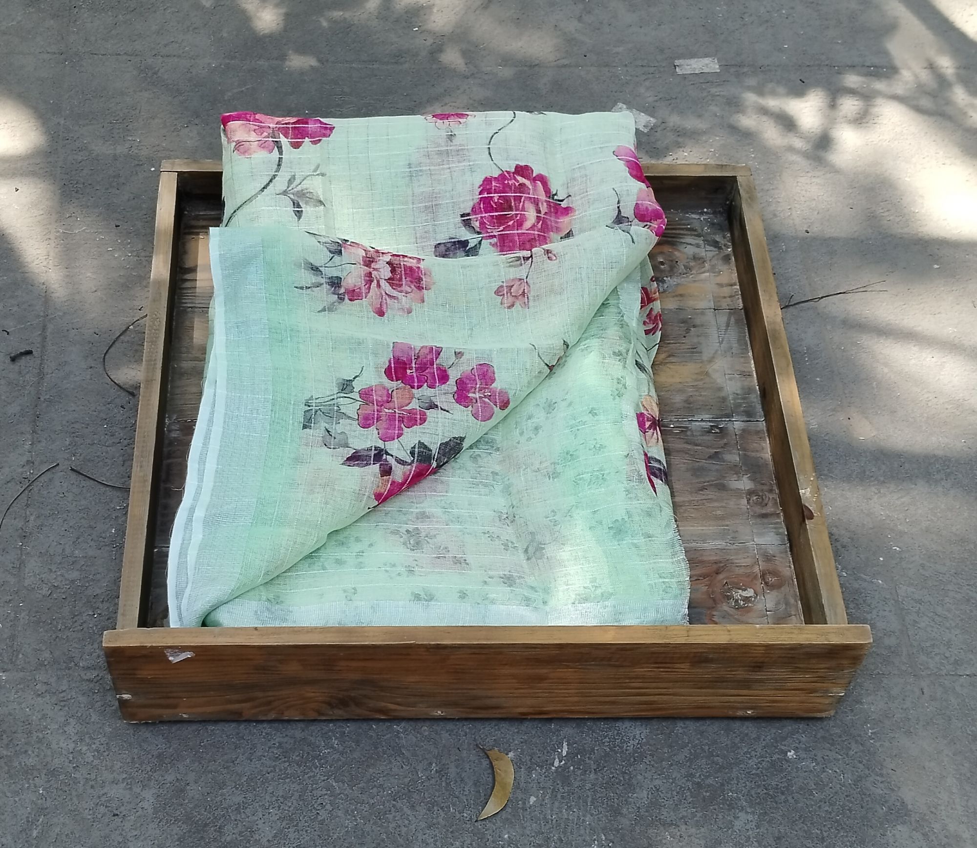 Lenin Digital Print Saree