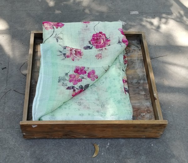 Lenin Digital Print Saree