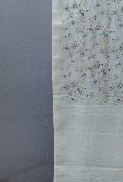 Lenin Embroidery Saree