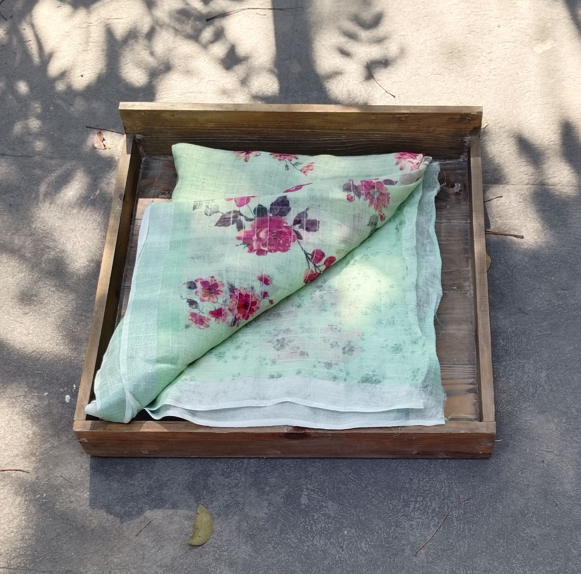 Lenin Digital Print Saree