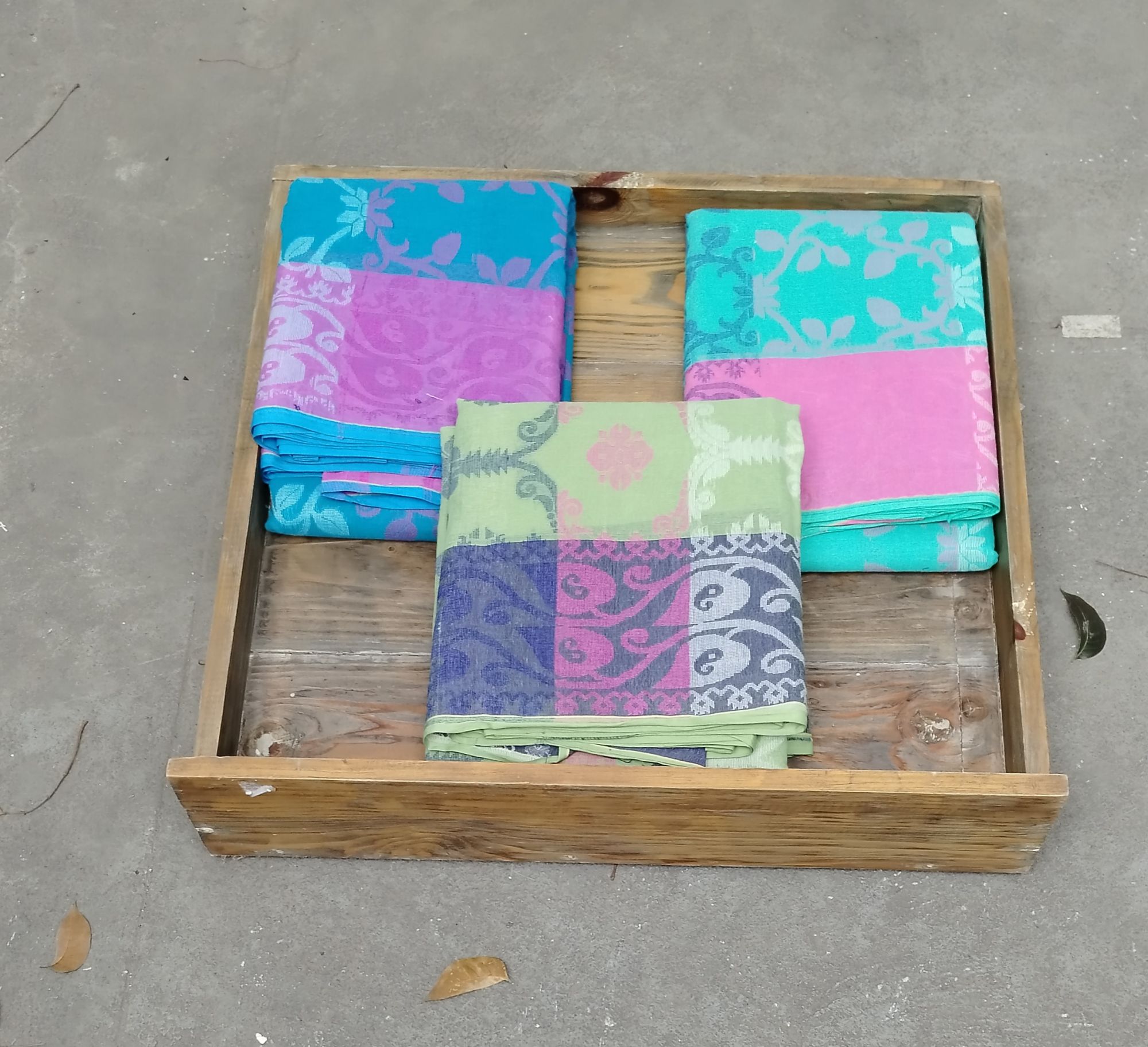 Fulia Cotton Jamdhani Weave Saree