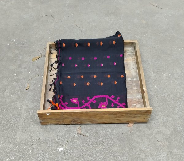 Fulia Cotton Jamdhani Weave Saree