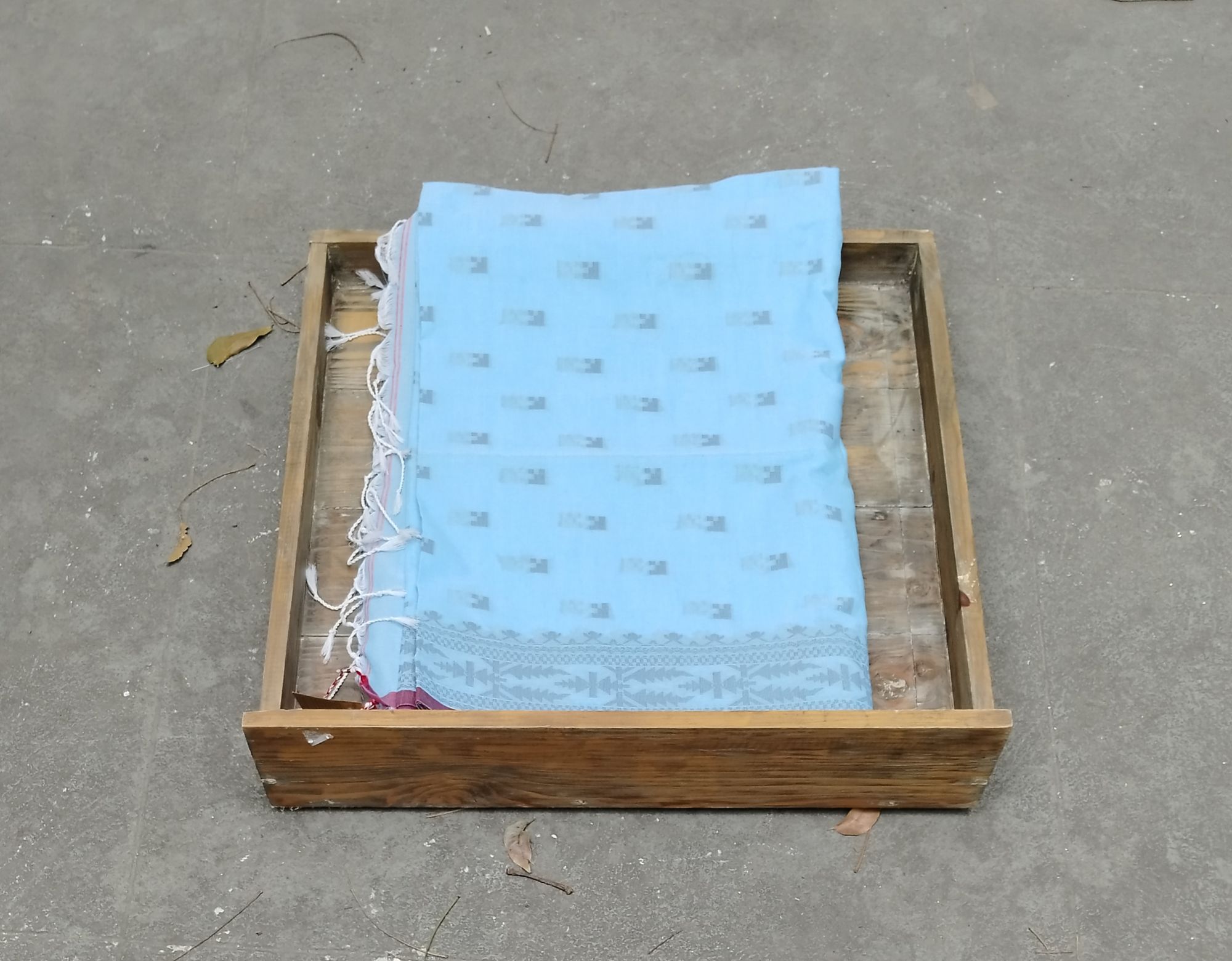 Fulia Cotton Jamdhani Weave Saree