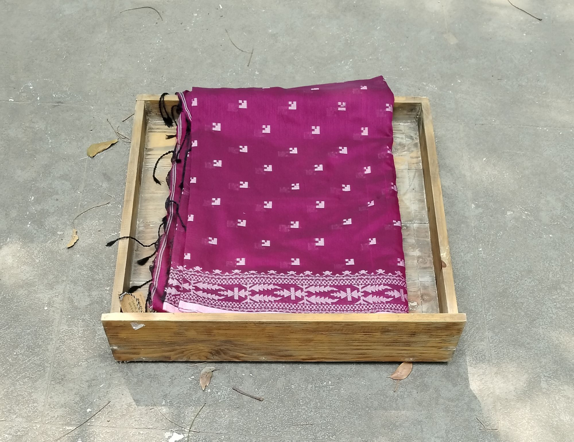 Fulia Cotton Jamdhani Weave Saree