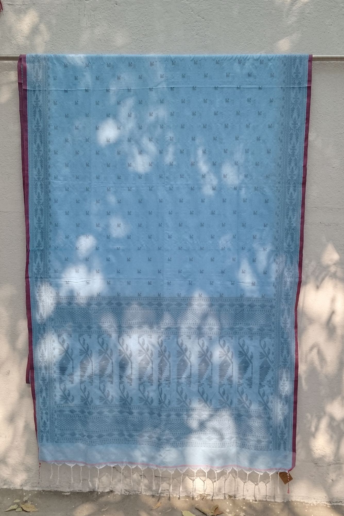 Fulia Cotton Jamdhani Weave Saree