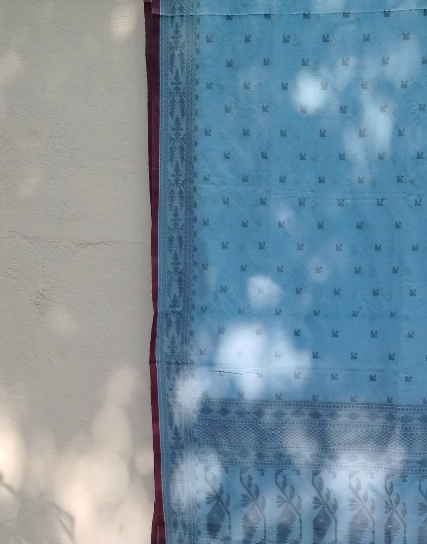 Fulia Cotton Jamdhani Weave Saree