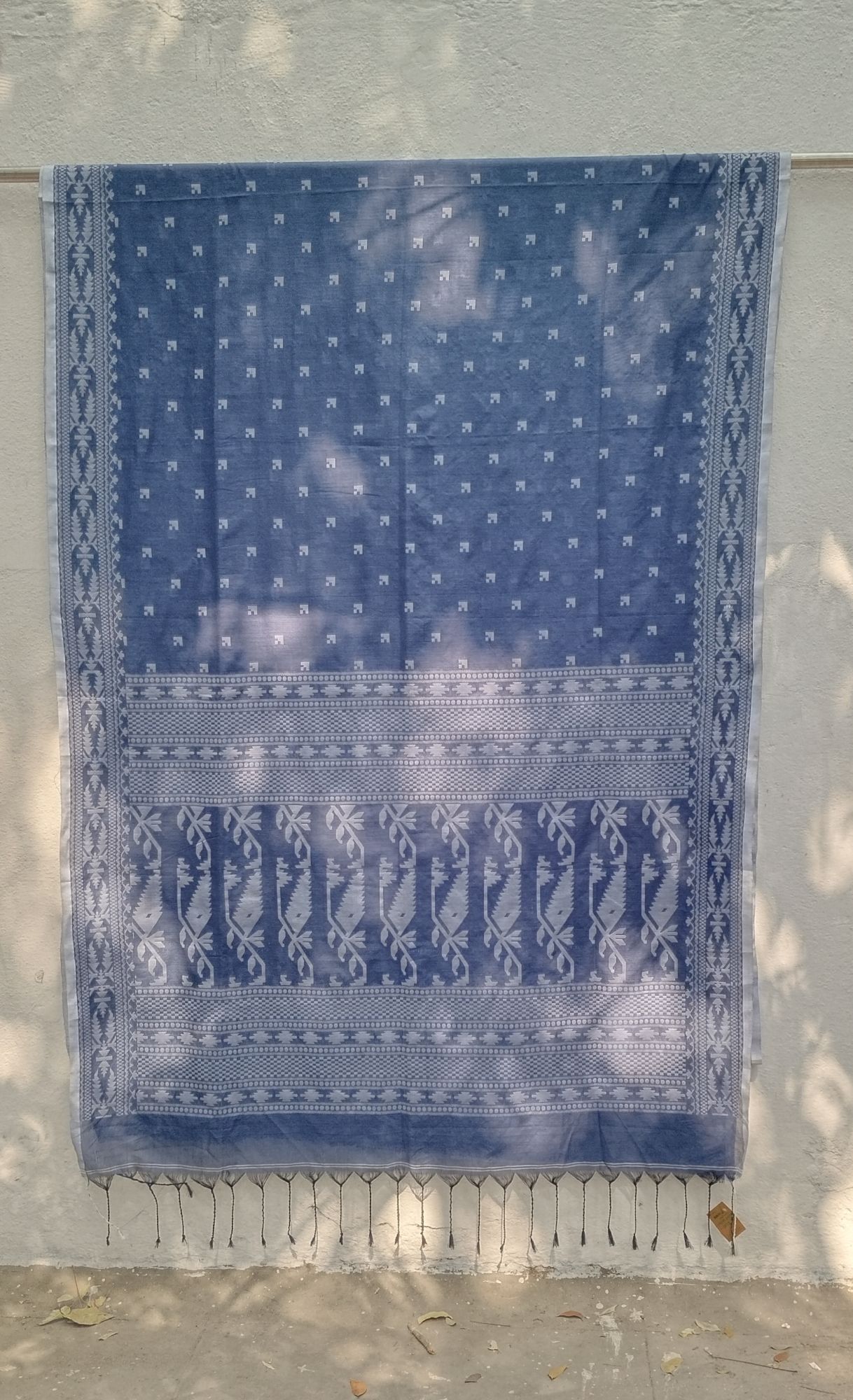 Fulia Cotton Jamdhani Weave Saree