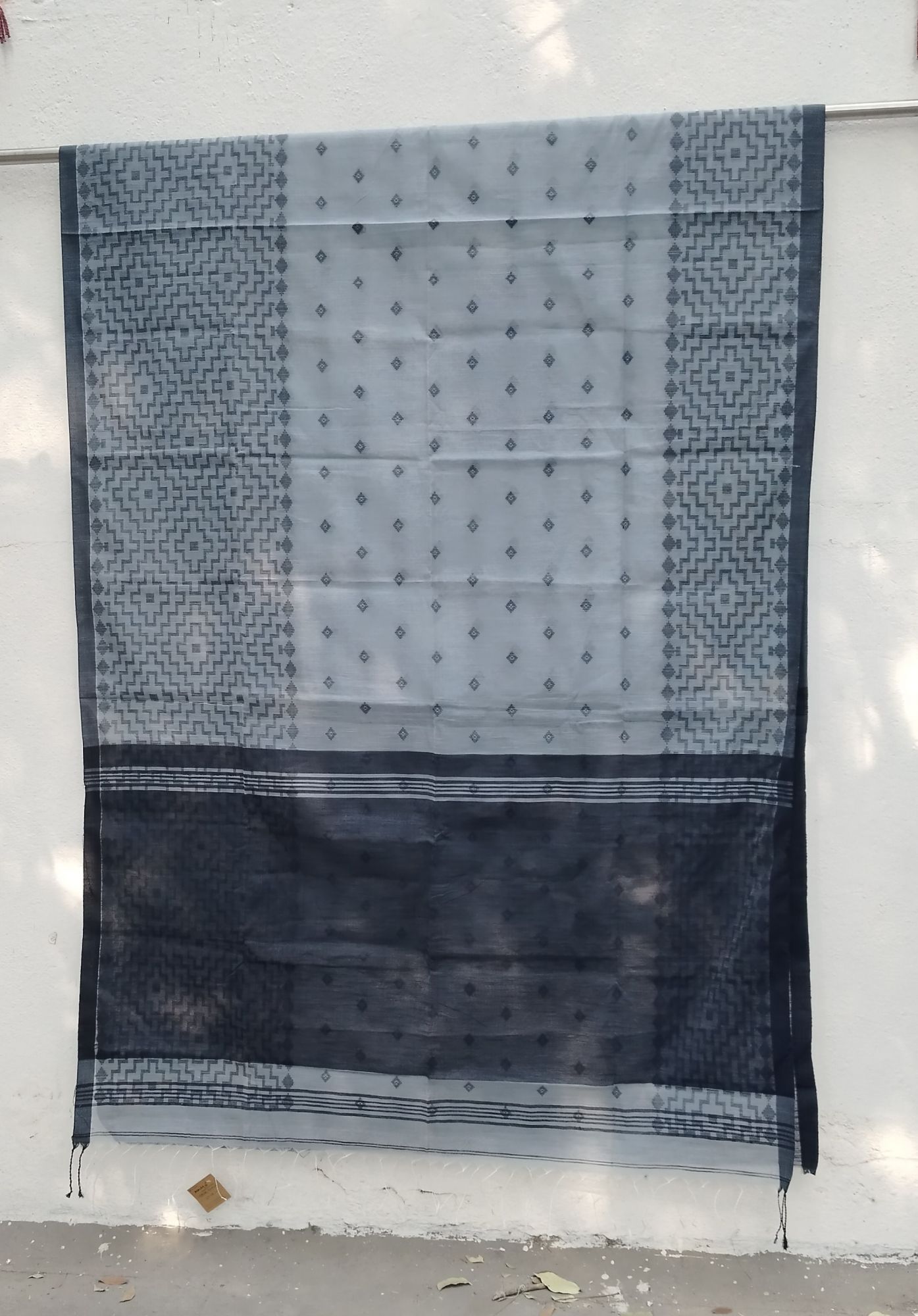Dhakai Cotton Jamdhani Weave Saree