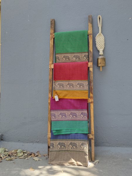 Chettinadu Checks Cotton Fabric