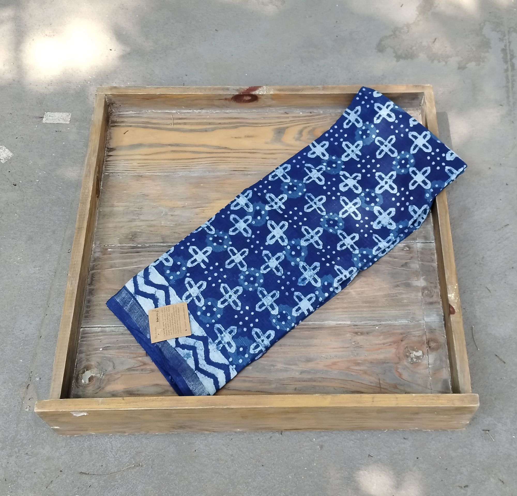 Indigo Unstitched Dress Suit