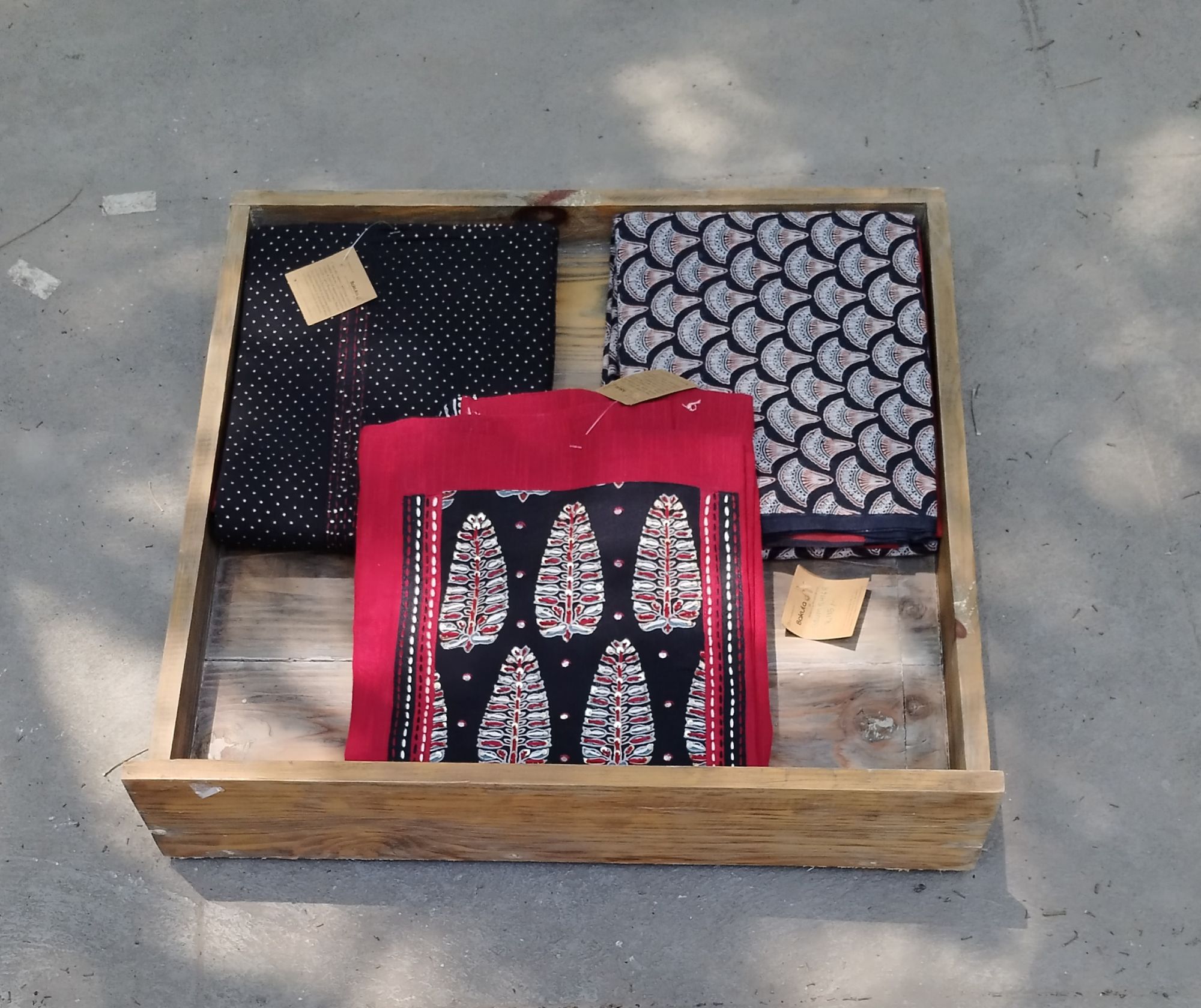 Cotton Unstitched Dress Suit