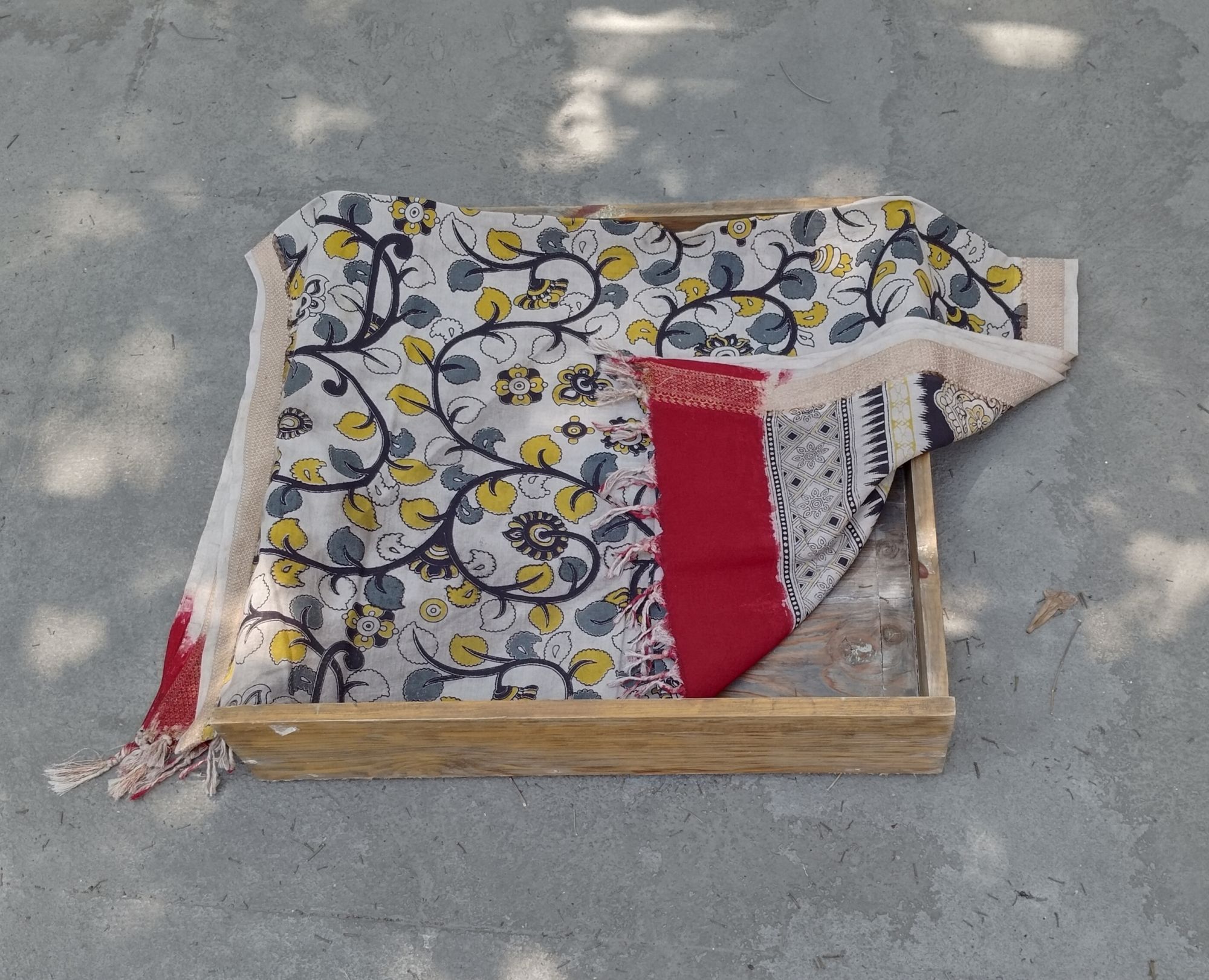 Cotton Kalamkari Dupatta